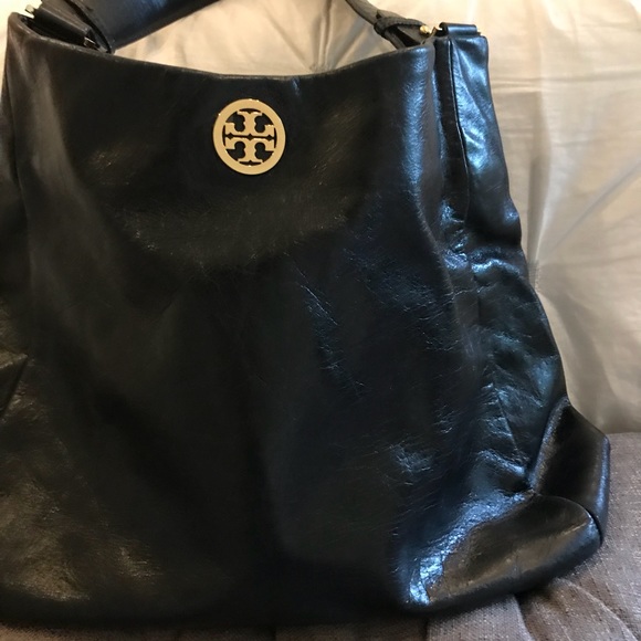 Tory Burch black leather shoulder bag - Picture 2 of 8